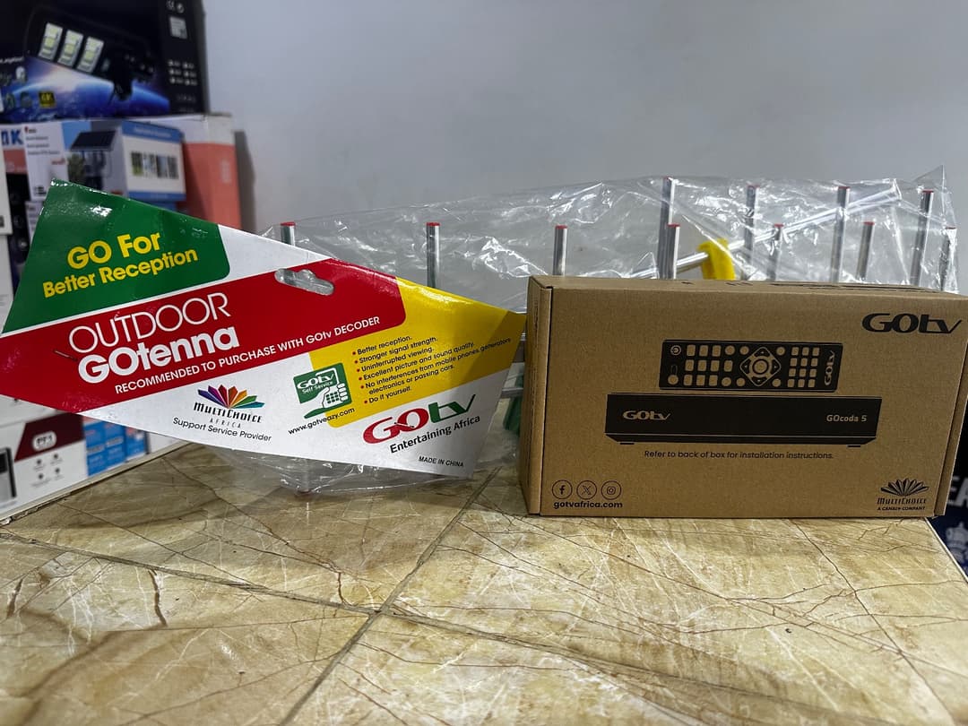 GOtv decoder and Antenna (PROMO)